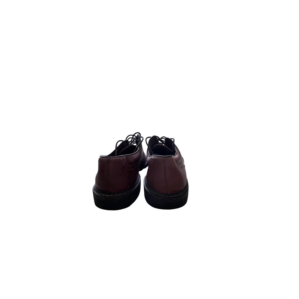 Allen Edmonds Wilbert Brown Leather Comfort Oxford Shoes Mens 9.5 D 1931